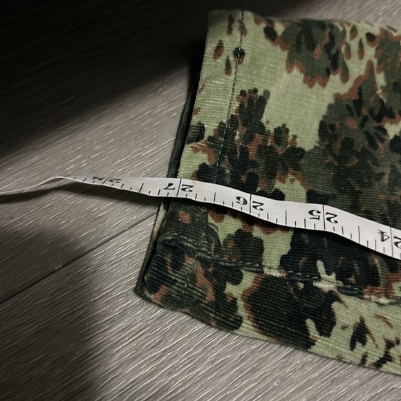 Pilcro Anthropologie Green and Black corduroy Pants size 30 - Picture 10 of 11